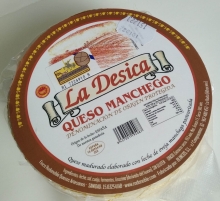 Queso Manchego La Desica | Semicurado 3 Meses (cua de 0,5 Kg.)