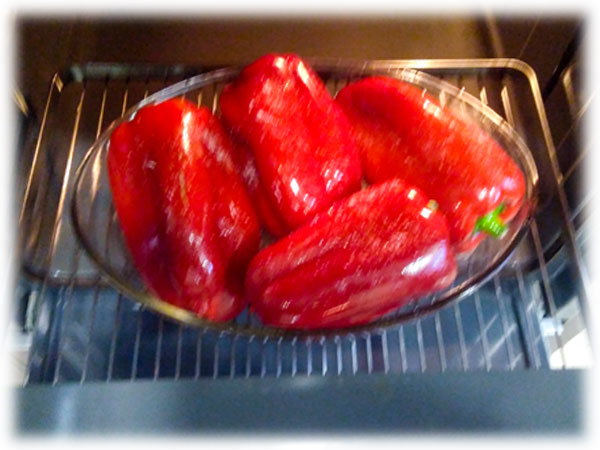 Pimientos al horno
