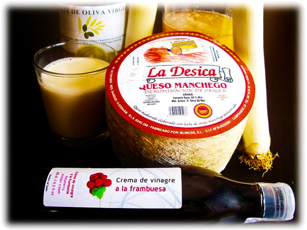 Ingredientes Crema de Queso Manchego