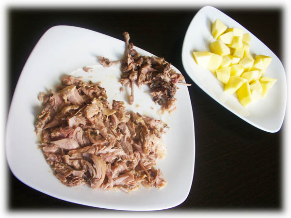 Desmigar la Codorniz en Escabeche Artesana