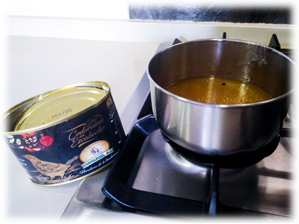 Reducción del Escabeche