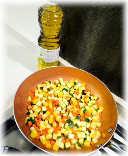Sofrito de verduras