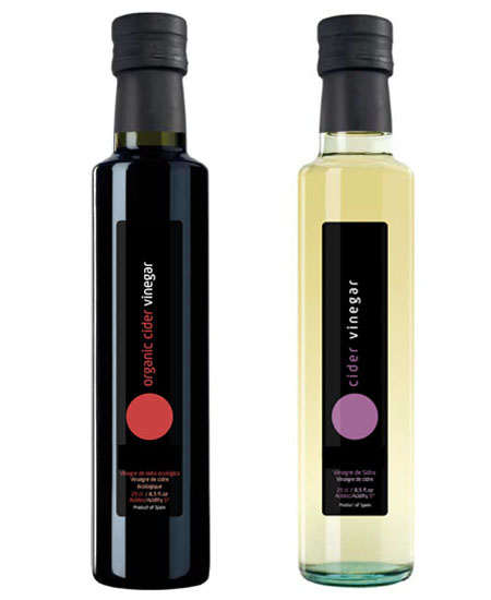 Vinagres de sidra o Manzana