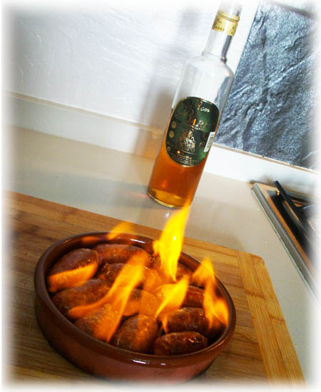 Flambear los Chorizos