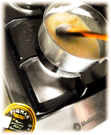 Remover la mezcla