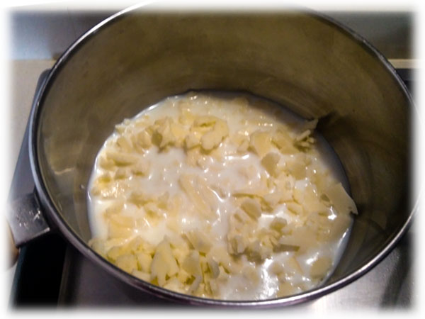 Deshacer el Queso Manchego en la leche