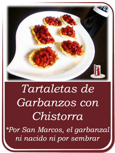 Tartaleta de Garbanzos con Chistora