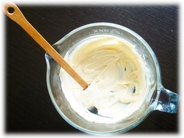 Chocolate Blanco deshecho