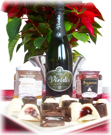 Bombones de Vino con Cava