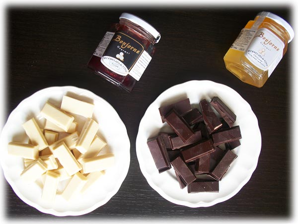 Ingredientes para bombones