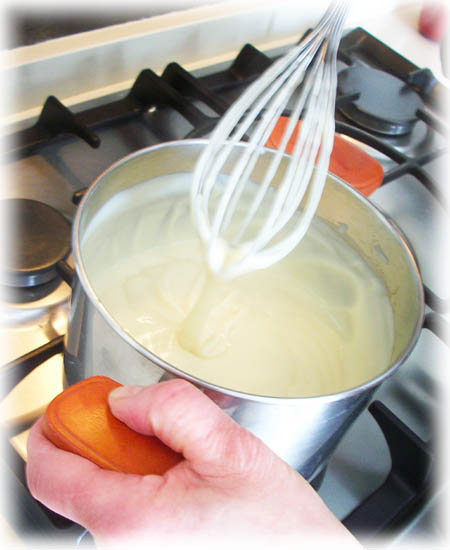 Espesar leche frita casera