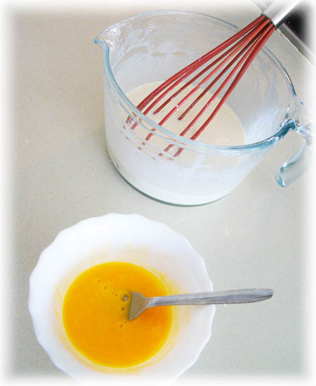 Mezcla de leche frita