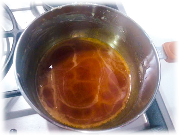 Caramelo hecho