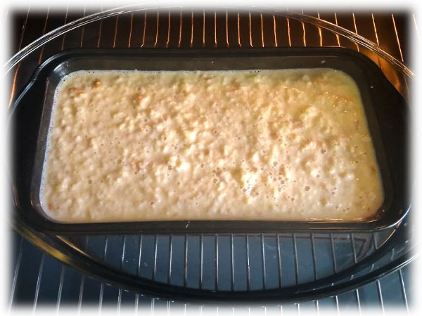 Mezcla al Horno al baño maría
