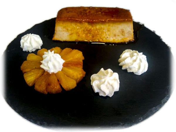 Pan de Calatrava con Magdalenas Artesanas y Piña al Ron