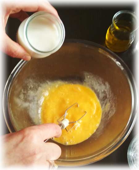 Incorporar la leche