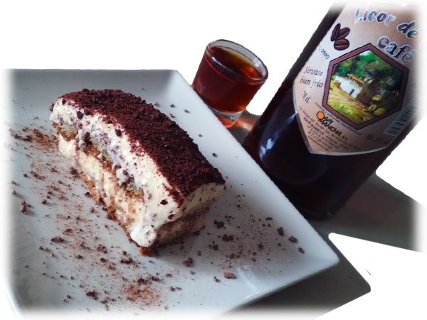 Receta de Tiramisú clásico con Licor de Café