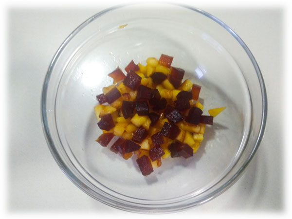 Manzana con Calabaza del Arrope de Miel