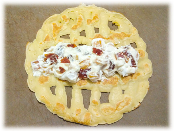 Relleno en la tortita