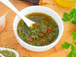 Receta de Salsa Chimichurri