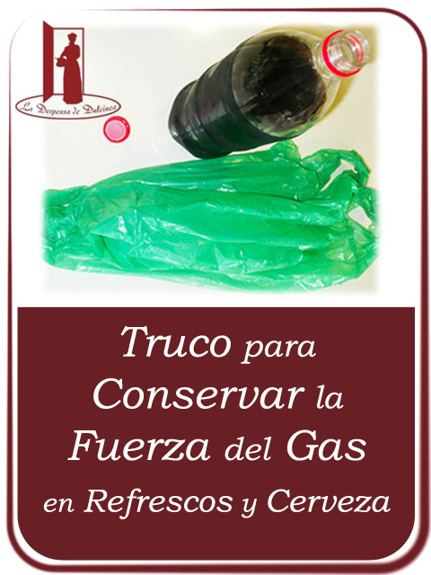 Como conservar el Gas con plástico
