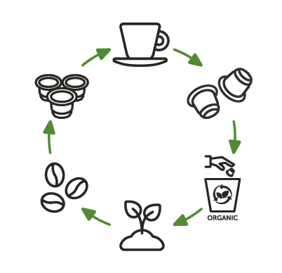 Capsulas Compostables de Café Ecológico | Compatibles