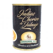 Judías con Chorizo | Conserva de 0,425 Kg. N.