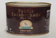 Perdiz en Escabeche 0.55 Kg. N.