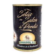 Setas en Salsa de Perdiz 0.4 Kg. N.