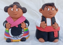 Pareja de manchegos